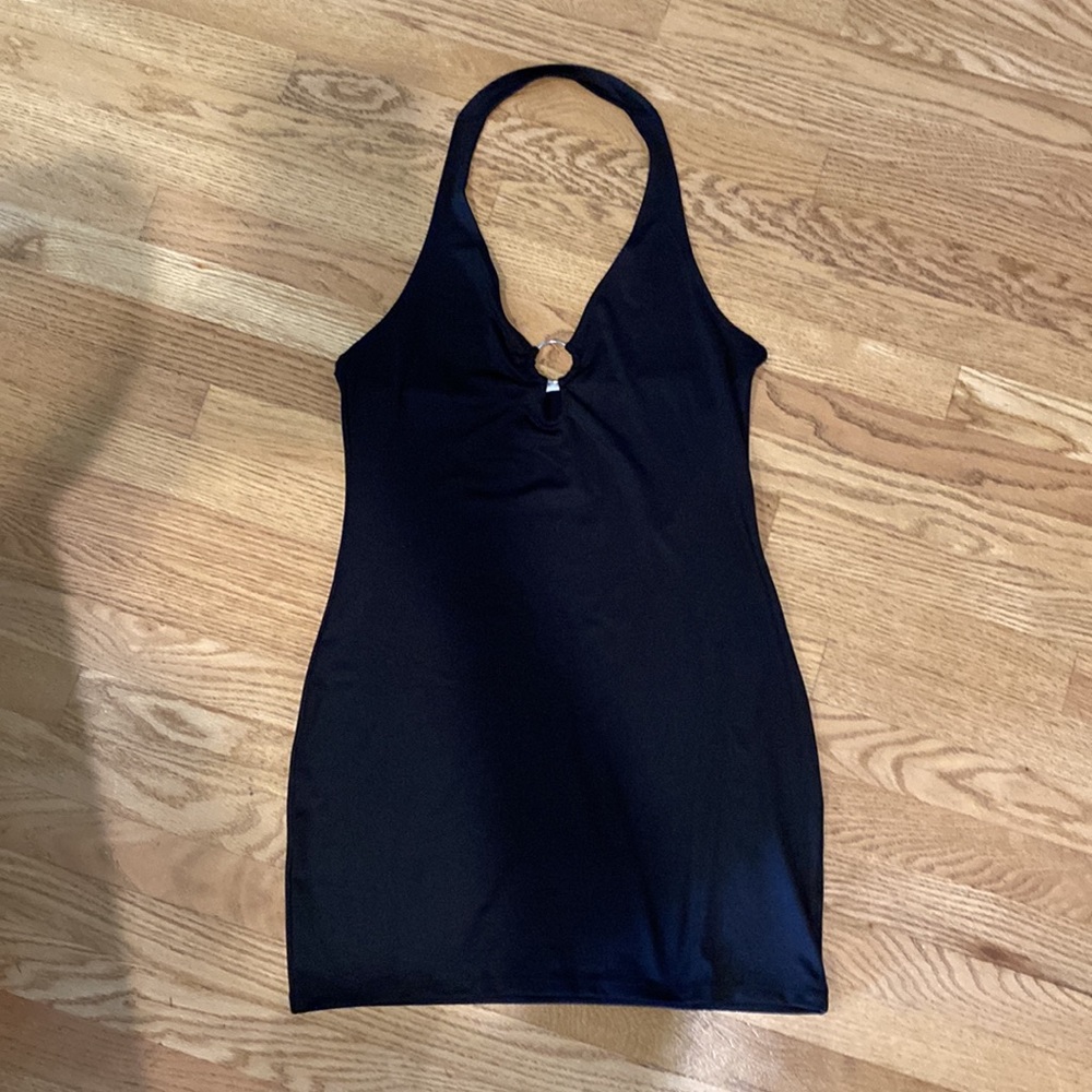 Body-Hug Halter Mini Dress - NEW YEARS EVE